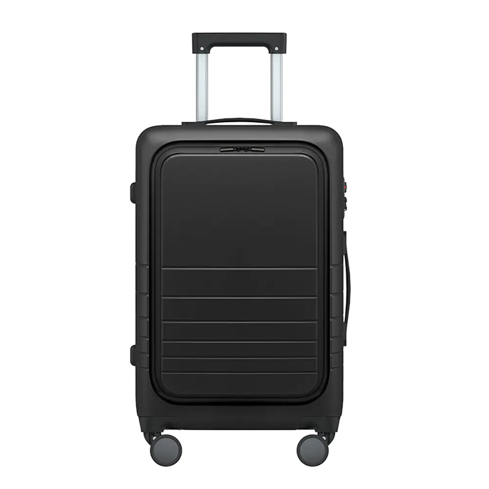 20" Lightweight ABS Front Open Smart Carry-On Luggage