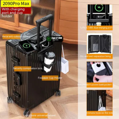 Universal Travel Cup Holder for Luggage