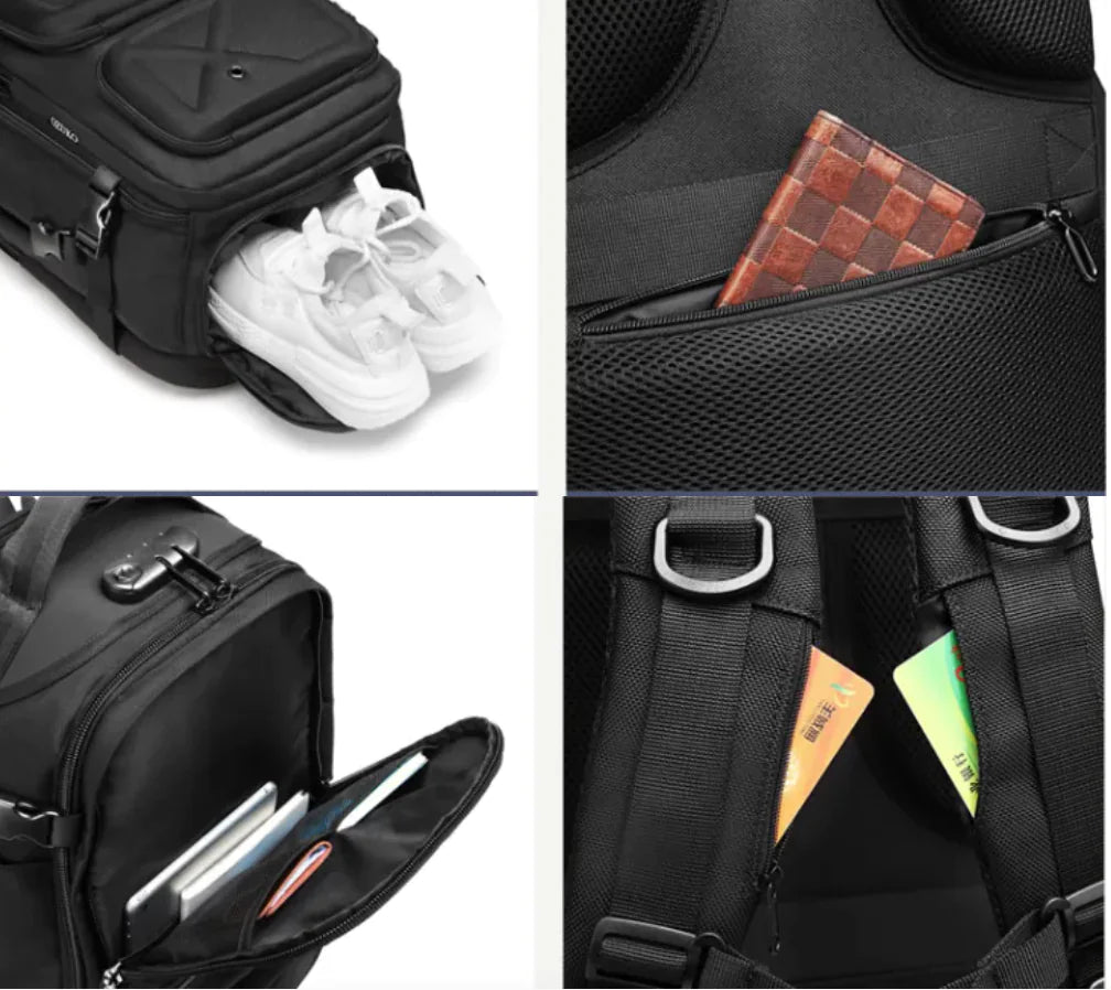 USB Waterproof Backpack for Travel