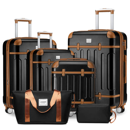 LARVENDER Luggage Sets 6 Piece ''