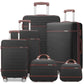 Lulusail Luggage Sets 6 Piece ''