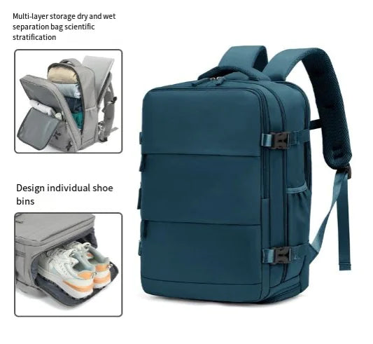 Stylish USB Charging Backpack for Women