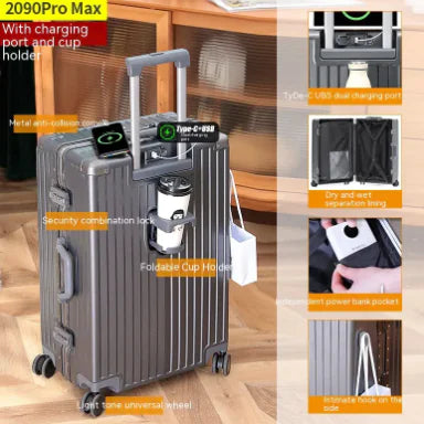 Universal Travel Cup Holder for Luggage